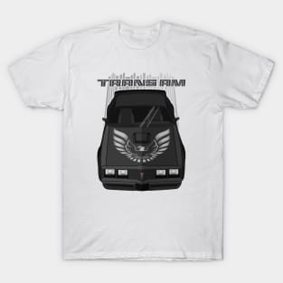 Firebird Trans Am 79-81 - black and silver T-Shirt